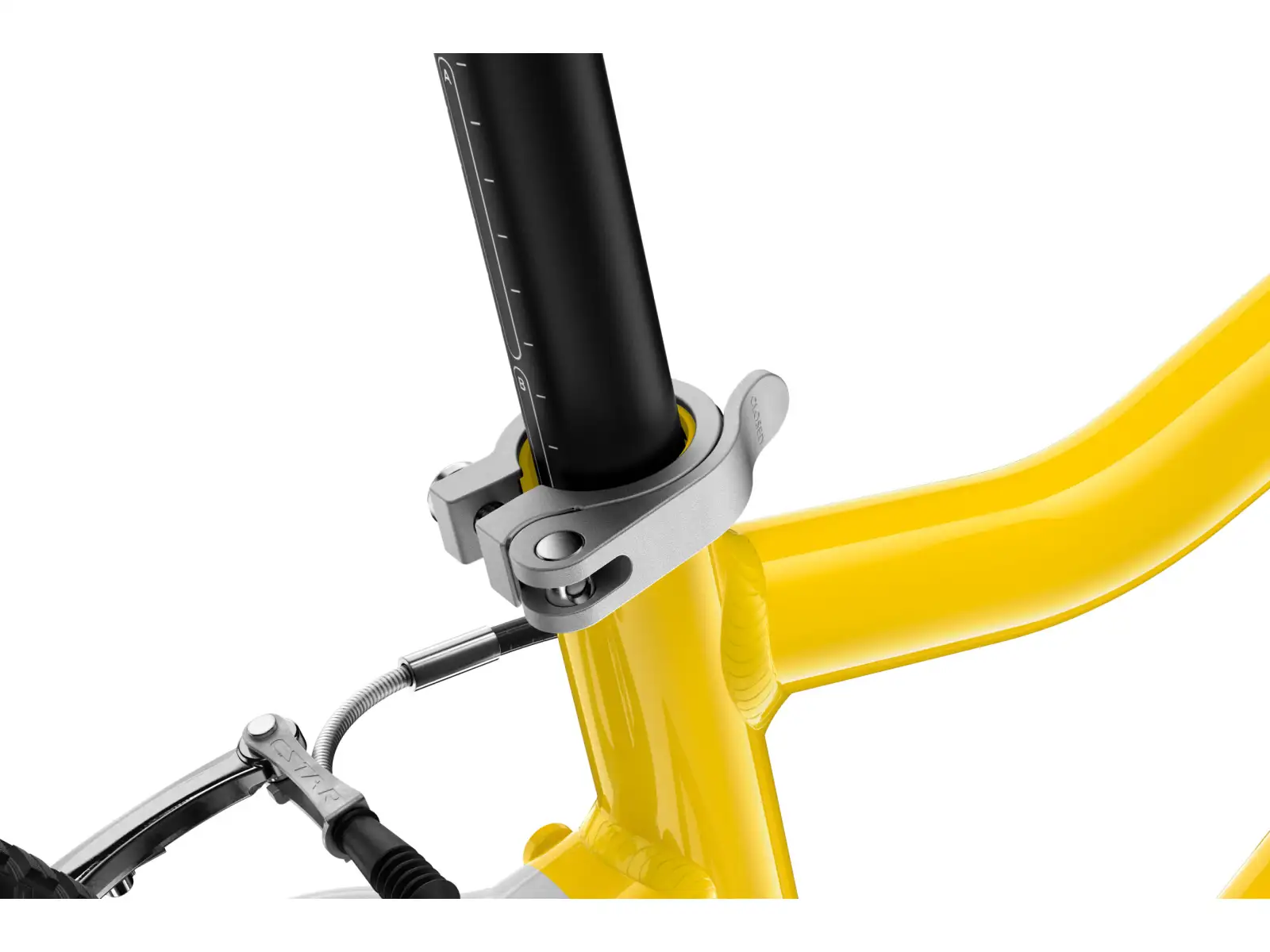 Woom GO 4 detský bicykel 20" Vibrant Yellow