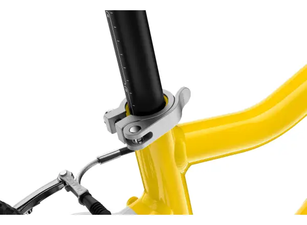 Woom GO 4 detský bicykel 20" Vibrant Yellow