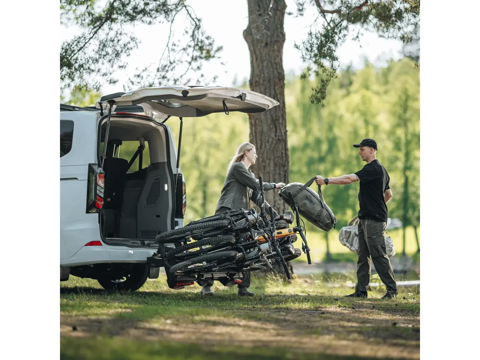 Thule VeloSpace 3 nosič pre 3 bicykle na ťažné zariadenie