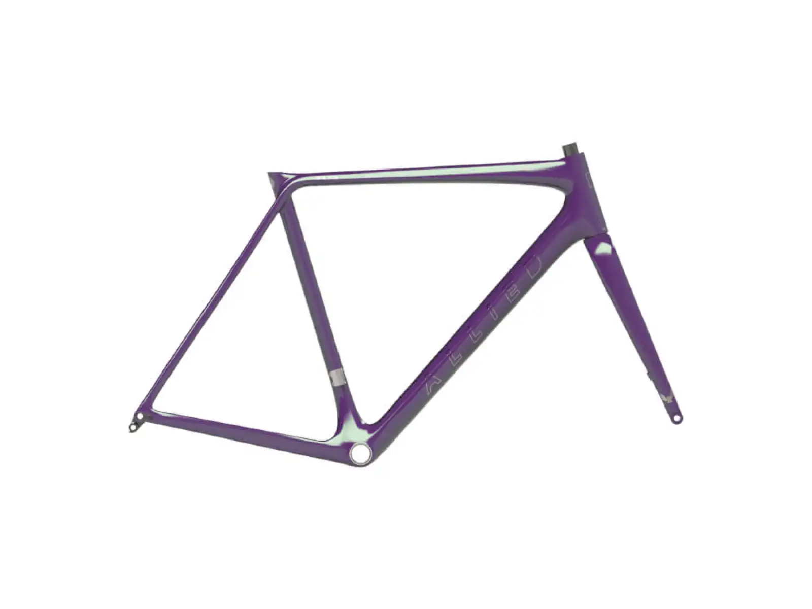 Allied Cycle Works Alfa Disc sada rámu Harlequin Green to purple