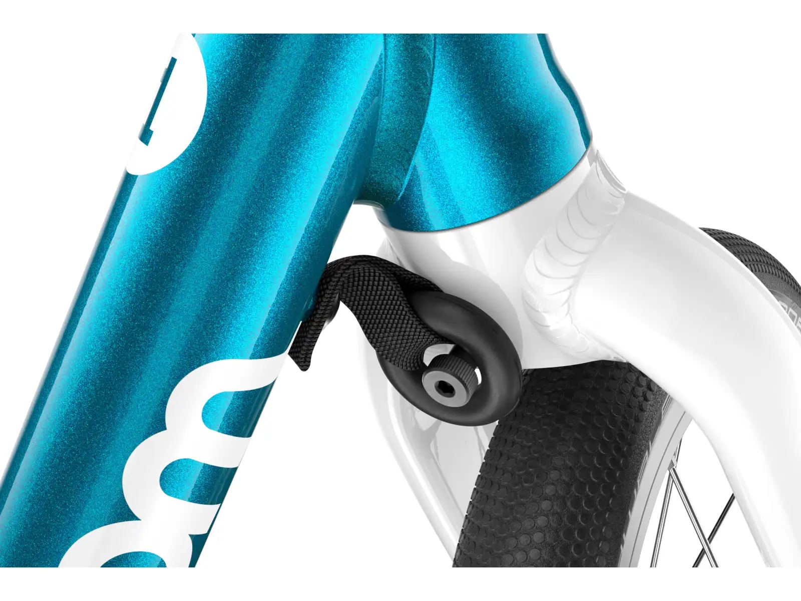 Woom GO 1 Metallic Blue 12 detské odrážadlo
