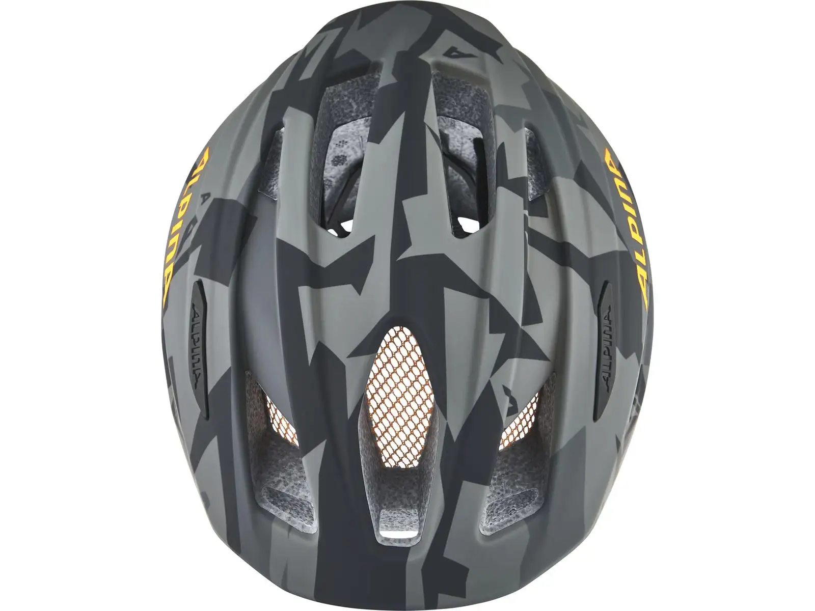 Alpina Pico Flash detská prilba Black/Camo Orange Gloss