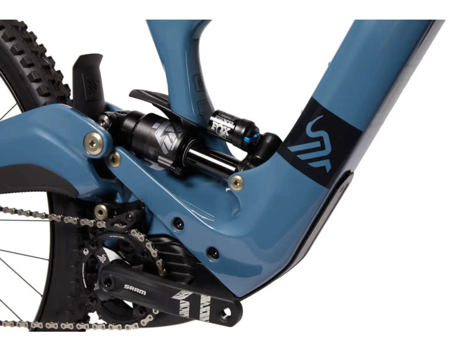 Celoodpružený e-bike Ibis OSO Storm Blue
