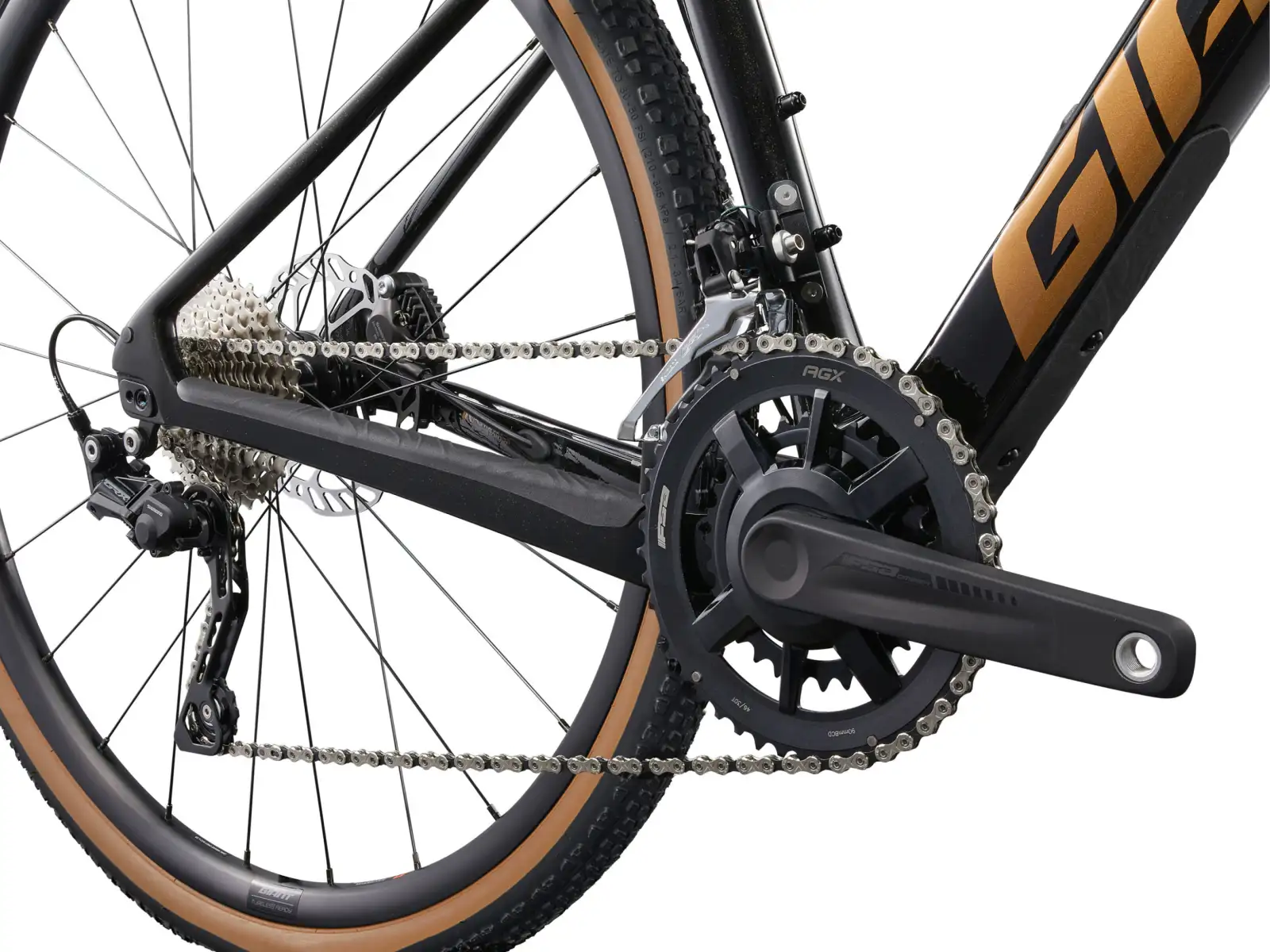 Giant Revolt Advanced 3 štýlový bicykel na štrk Panther.