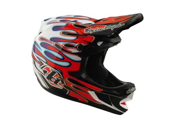 Troy Lee Desing D4 Composite Mips prilba White/Red