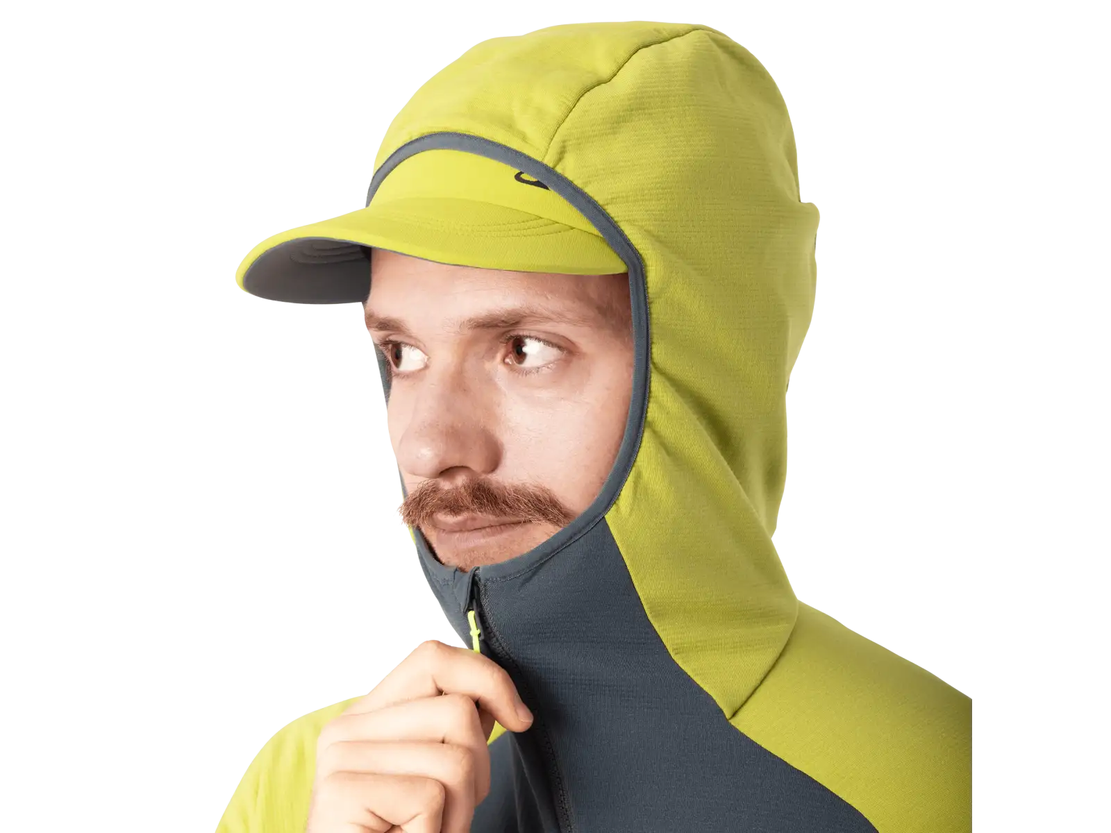 Dynafit Radical Polartec Hooded pánska bunda Golden Lime/0720