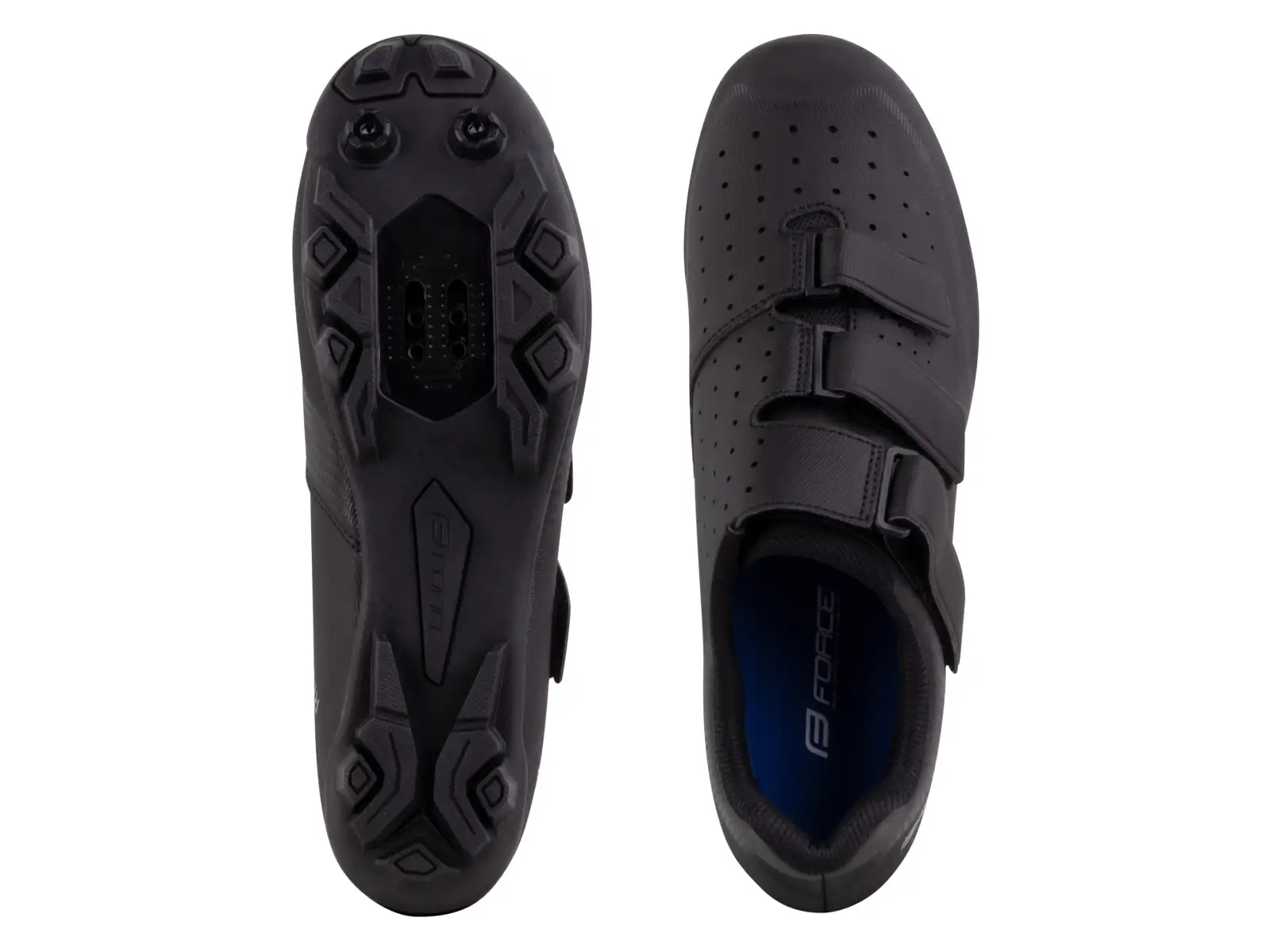 Force MTB Revo 3 pánske tretry čierna