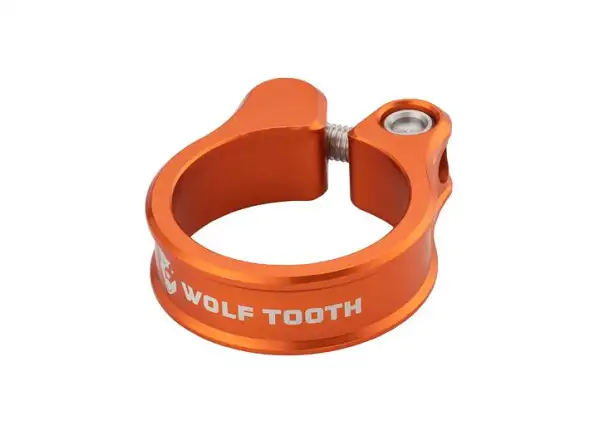 Sedlová objímka WOLF TOOTH 34,9 mm oranžová