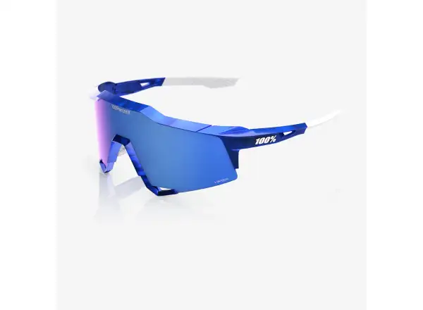 100% Speecraft okuliare RBH Gloss Blue Holographic/HiPER Royal Blue Mirror Lens