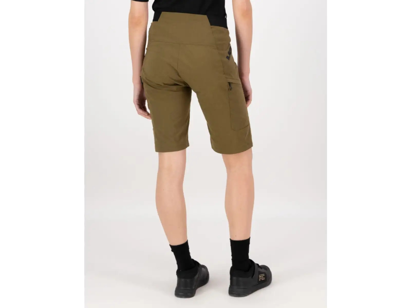 Mons Royale Diversion Merino Trail dámske kraťasy Dark Olive