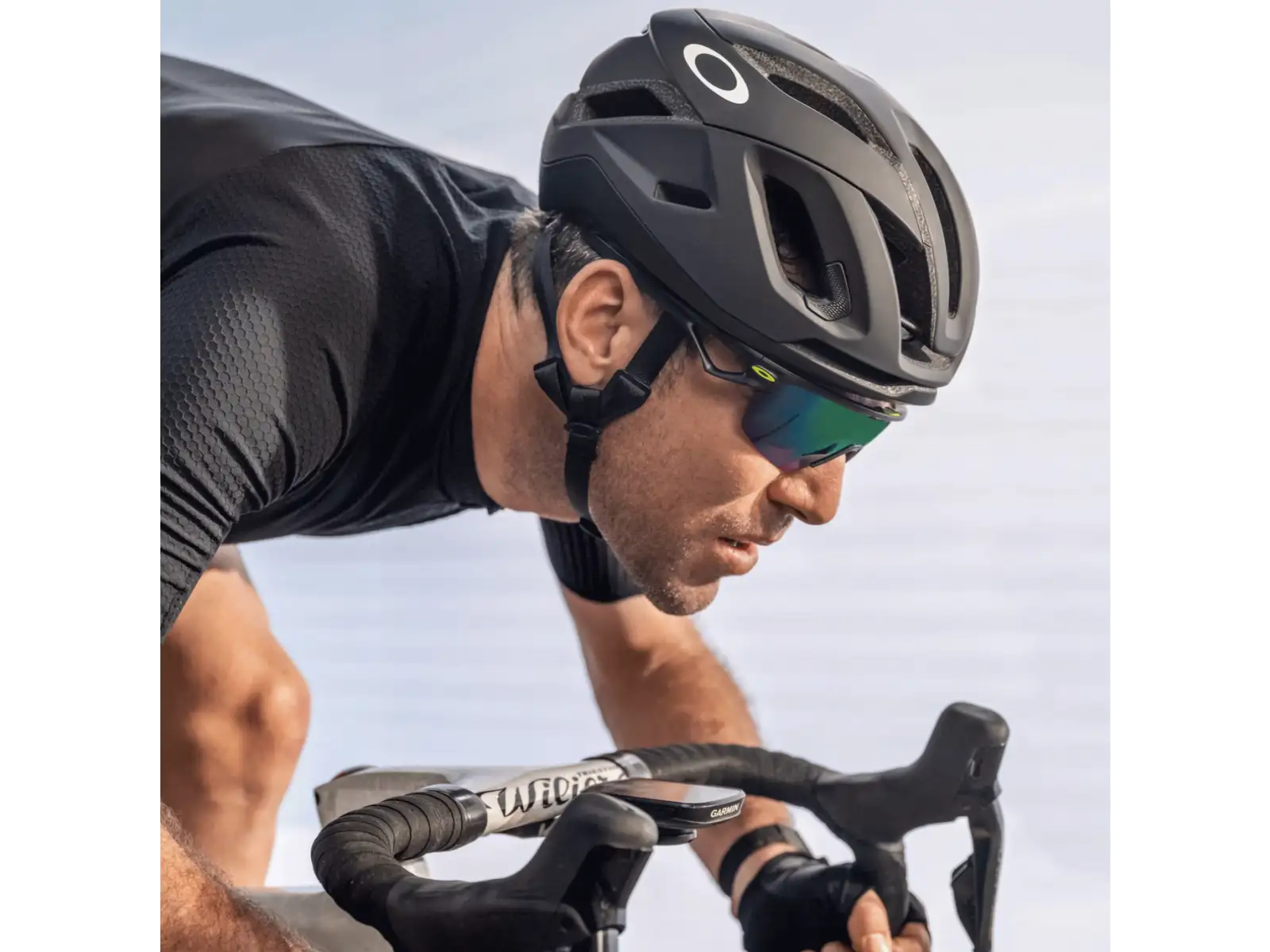 Oakley Sphaera slnečné okuliare Matte Black Ink/Prizm Road Jade