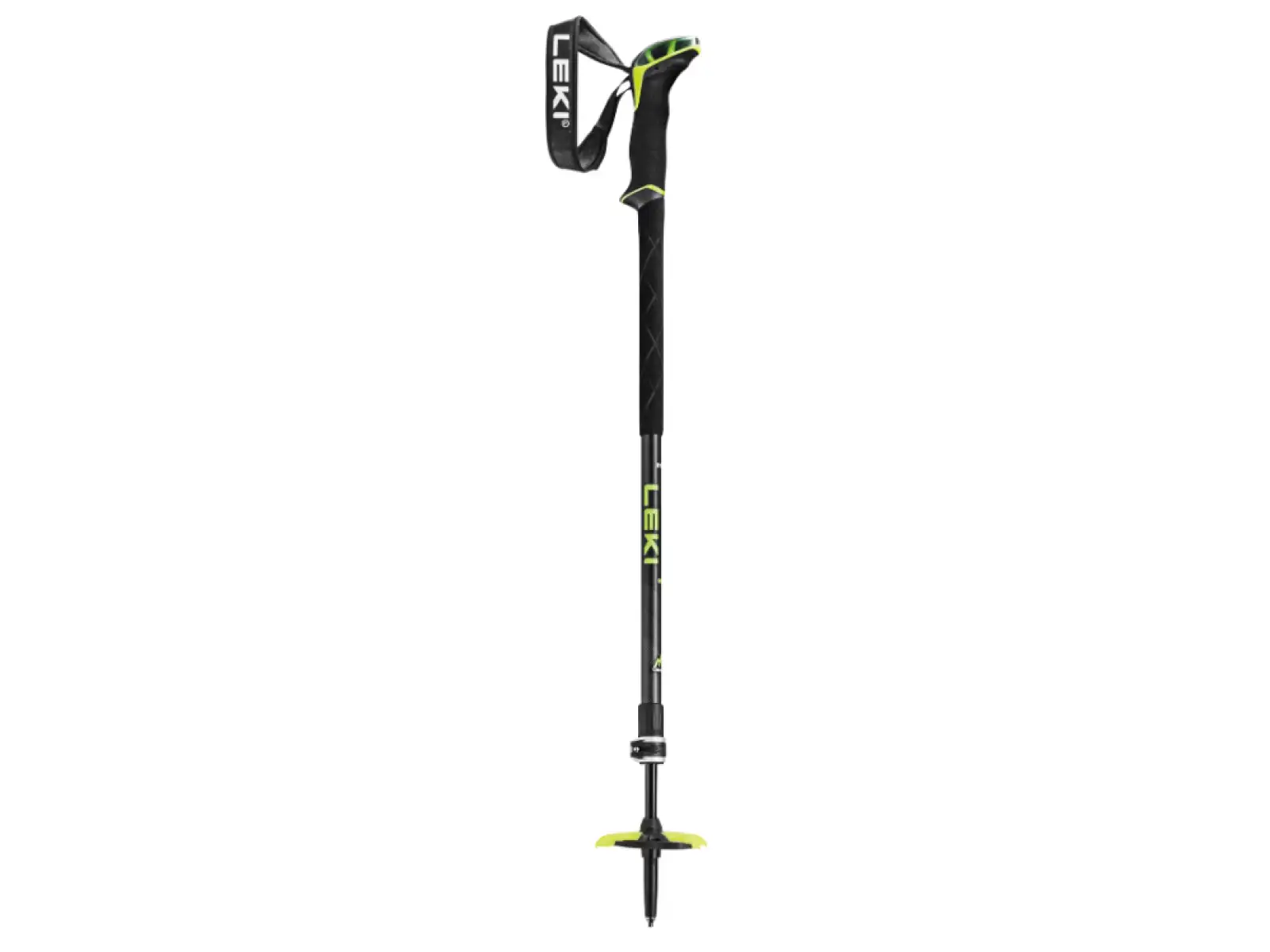 Leki Guide 2 skialpové palice Black/Neon yellow/Dark anthracite