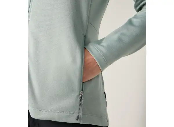 Haglöfs Korp Mid Hood dámska mikina Dew Green