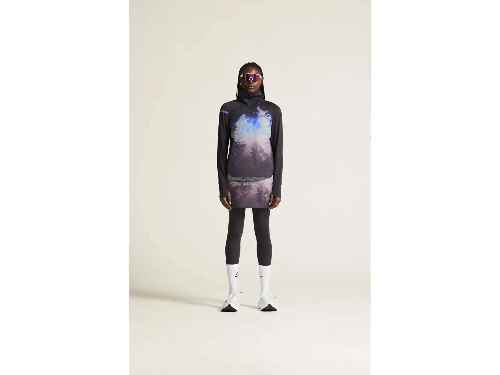Craft ADV SubZ Sweater dámska bežecká bunda fialová