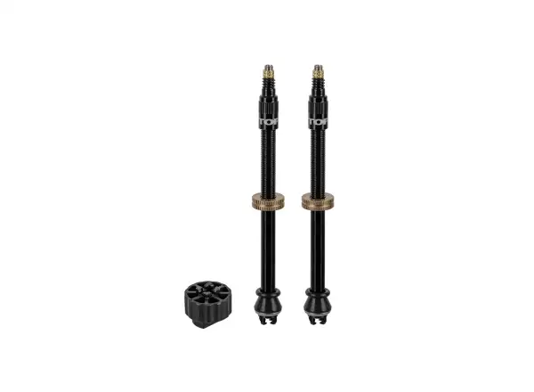 Topeak sada ventilov TURBOFLOW VALVE KIT 80mm