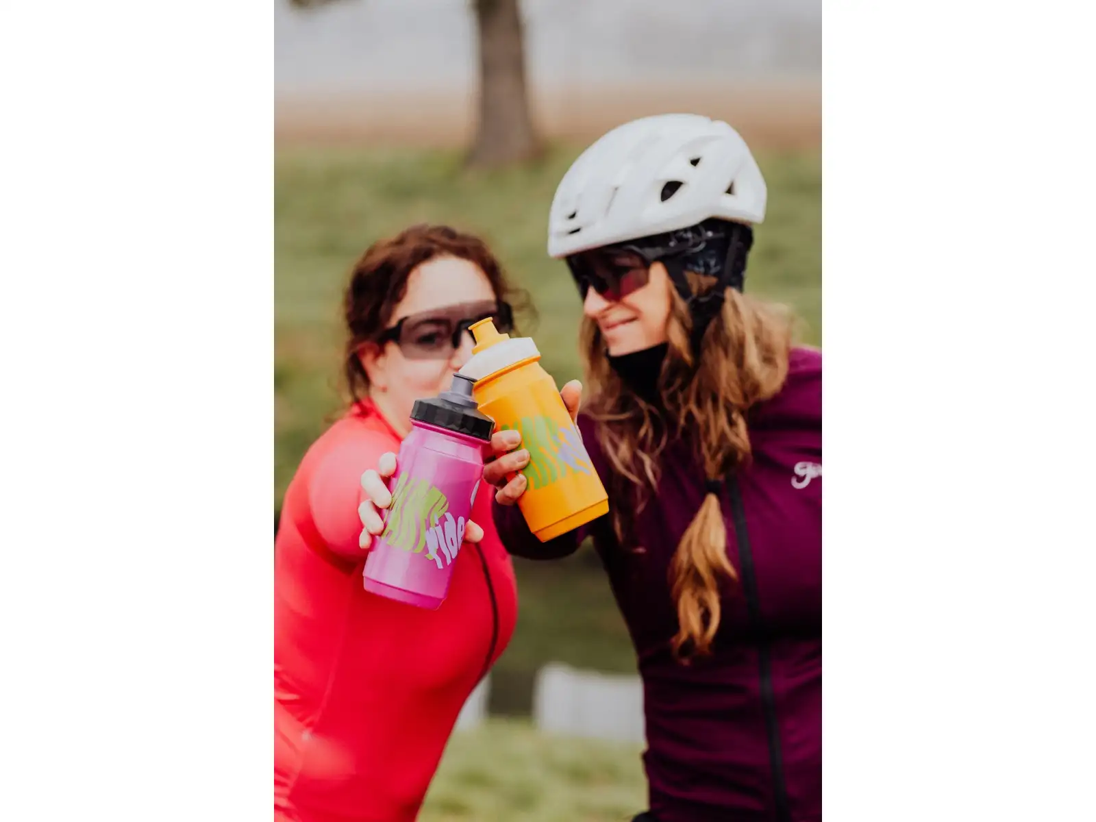 Force Party Ride cyklistická fľaša 550 ml žltá
