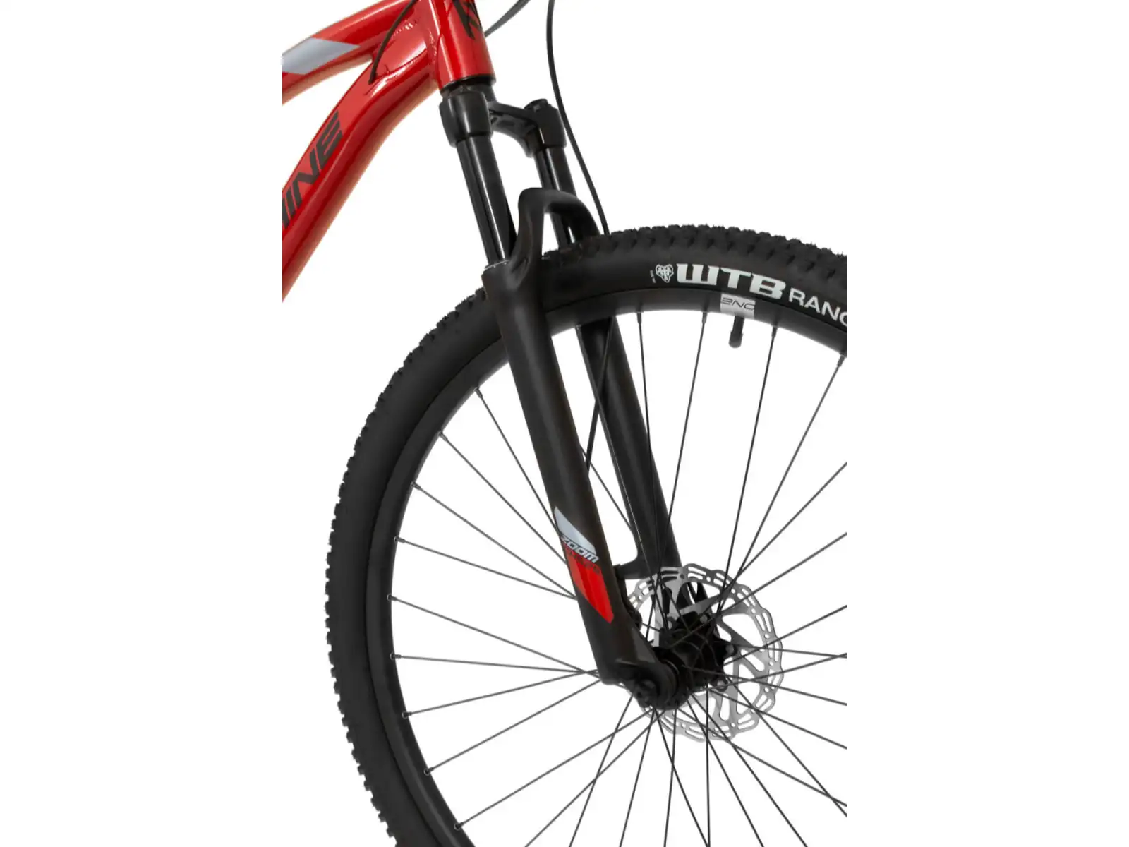 Rock Machine Manhattan 40-29 gloss metallic orange/silver horský bicykel