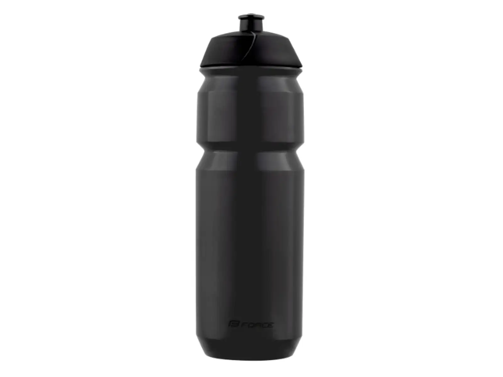 Force Divide cyklistická fľaša 750 ml transparentná čierna/čierna