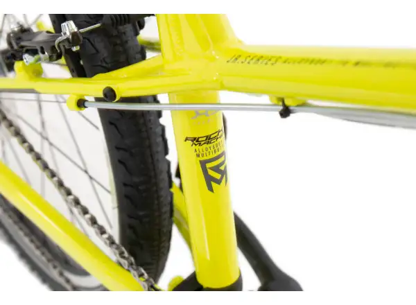 Rock Machine Thunder 24 Gloss Radioactive Yellow/Black/Dark Grey detský bicykel