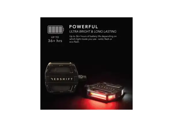 Redshift Arglight platformové pedále