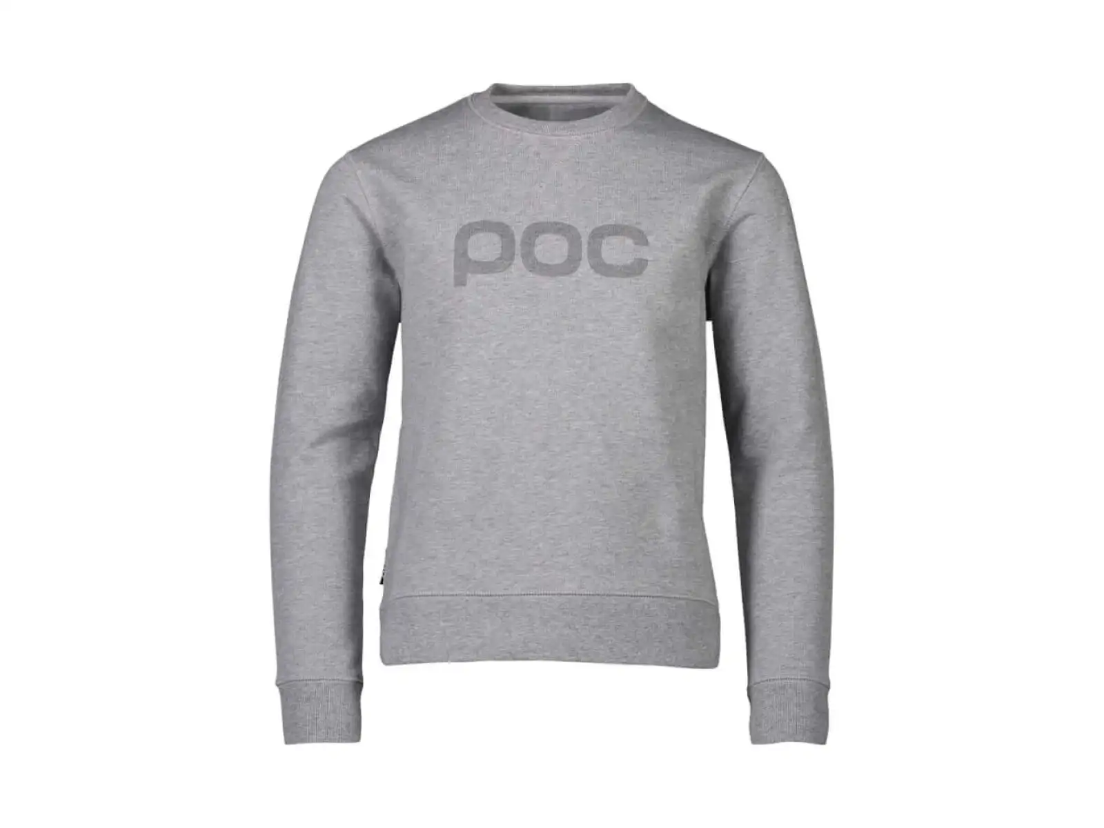 POC Transit Crew Jr detská mikina Grey Melange