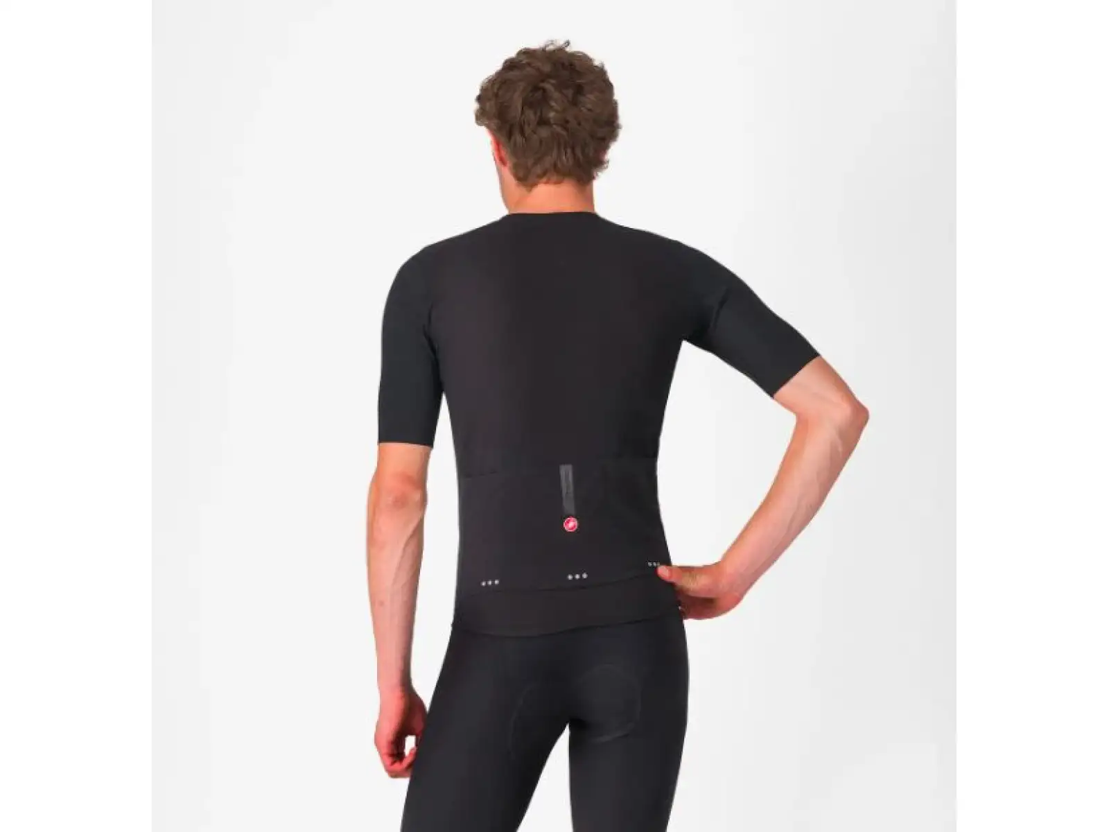 Castelli Premio Evo pánsky dres krátky rukáv Light Black