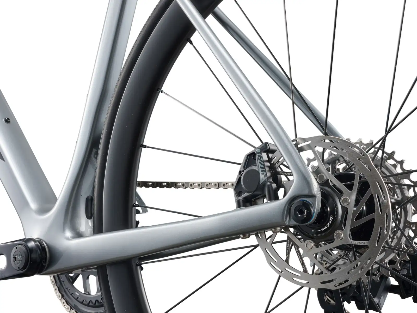 Giant TCR Advanced Pro 1 AXS cestný bicykel Tech Silver
