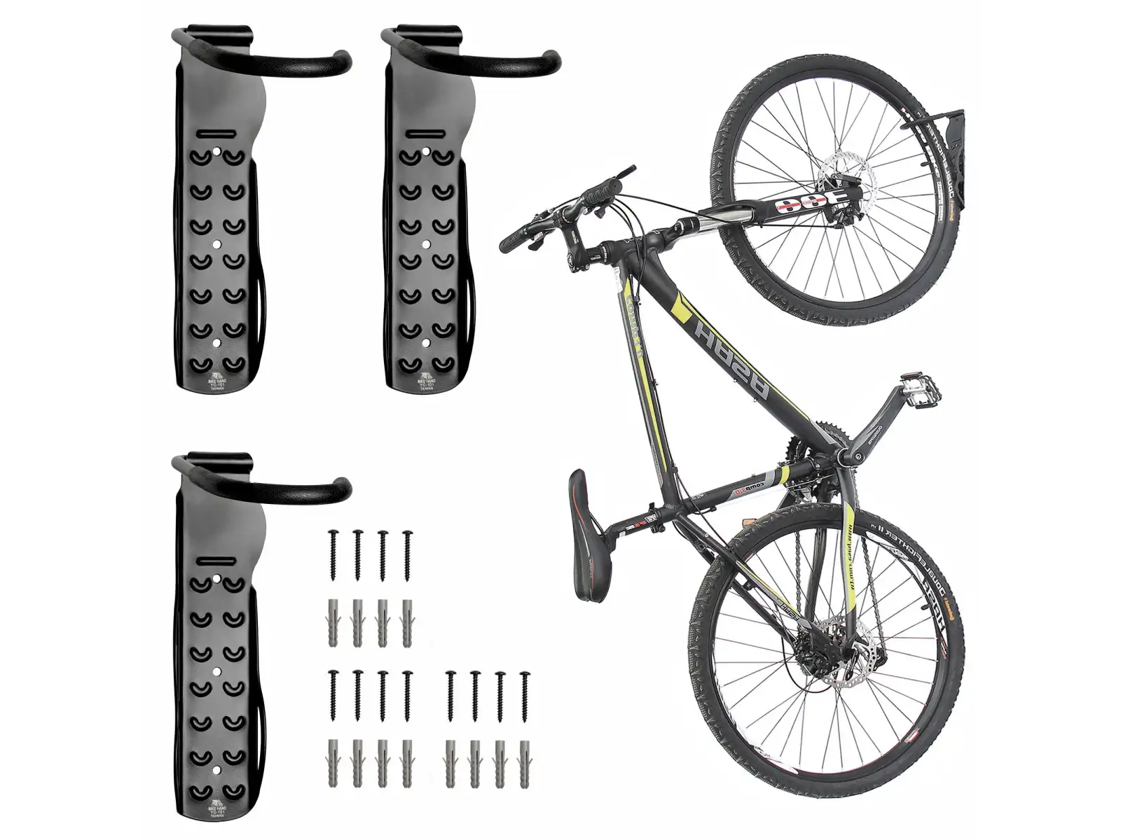 Bike Hand YC-101 držiak bicykla na stenu za predné koleso