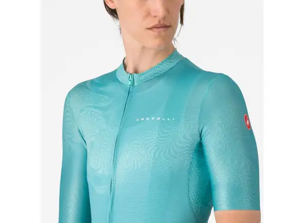 Castelli Fantasia dámsky dres krátky rukáv Pool Blue