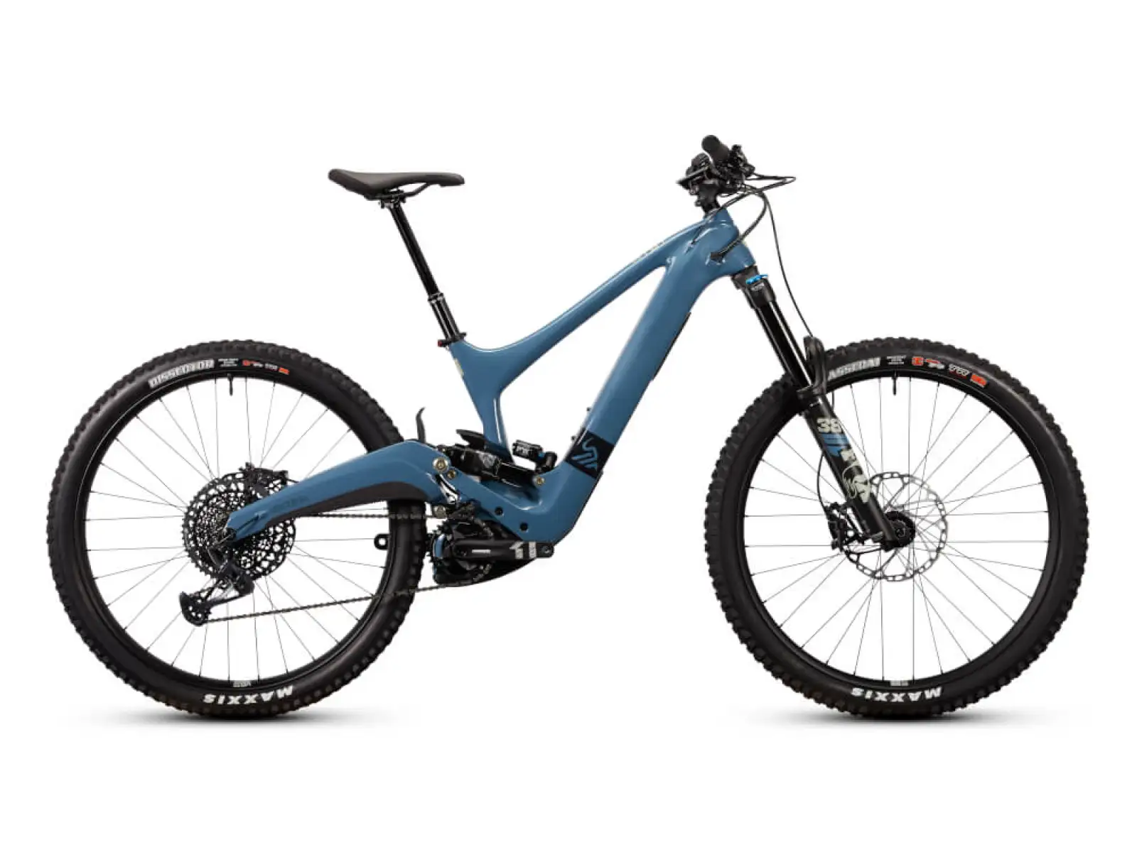 Celoodpružený e-bike Ibis OSO Storm Blue
