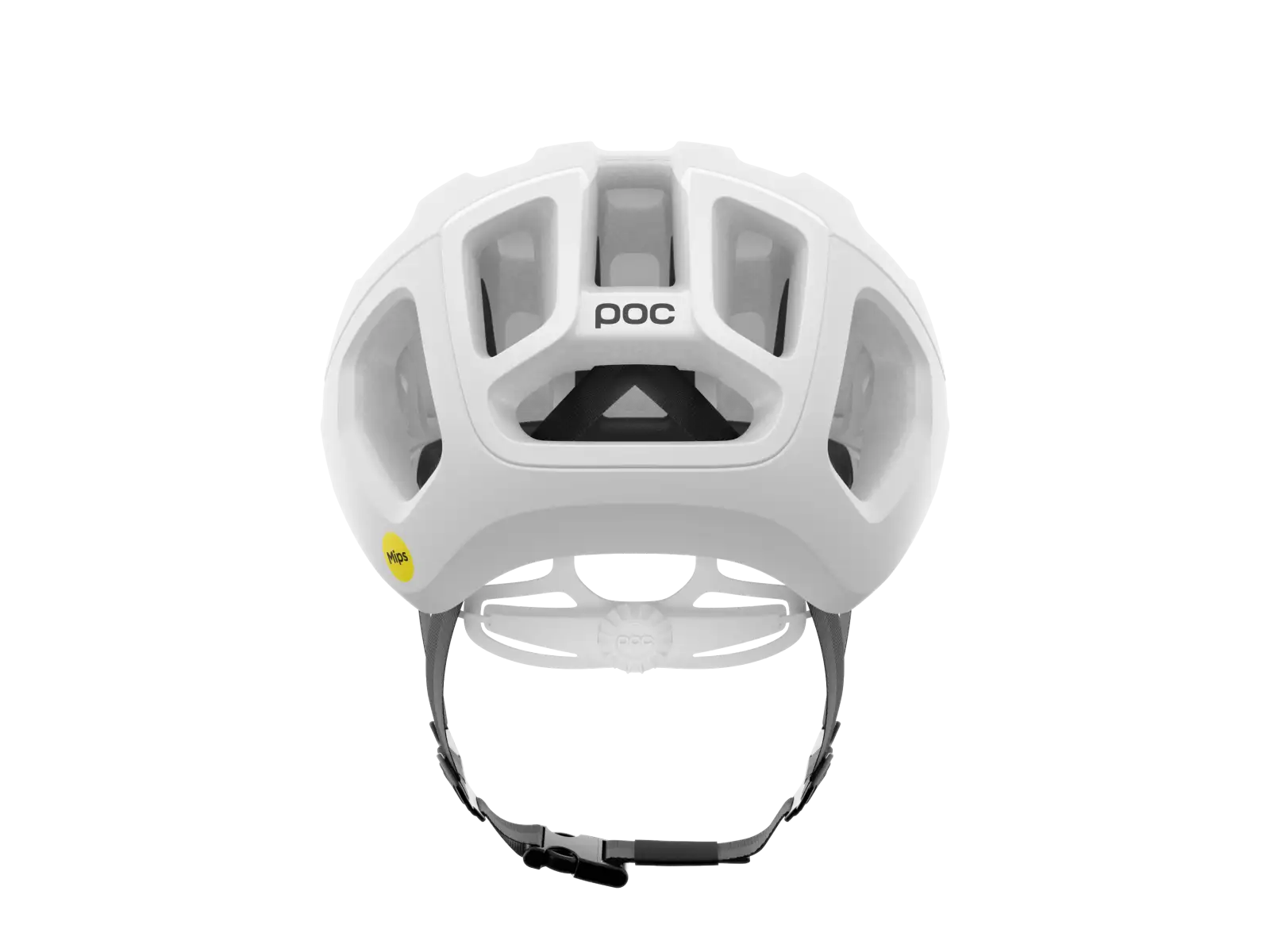 POC Ventral Tempus MIPS cestná prilba Hydrogen White Matt
