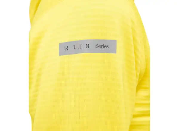 Haglöfs L.I.M Mid Multi Hood dámska mikina s kapucňou žltá