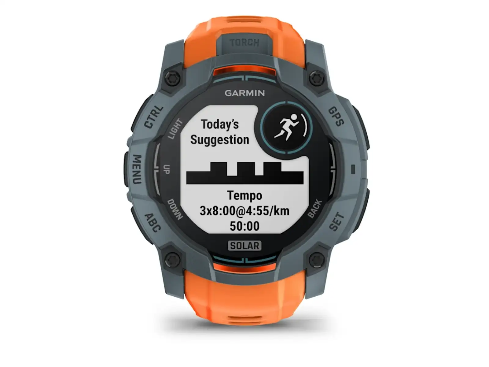 Garmin Instinct 3 Solar 50 mm smart hodinky Twilight/Solstice remienok