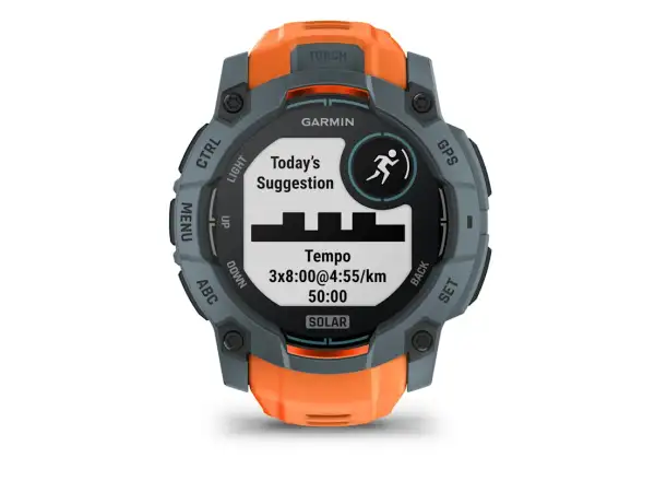 Garmin Instinct 3 Solar 50 mm smart hodinky Twilight/Solstice remienok