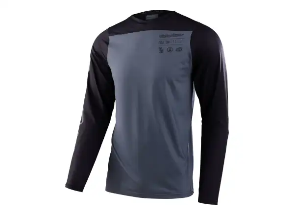 Troy Lee Designs Skyline Pánsky dres s dlhým rukávom Mono Charcoal