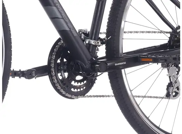 Rock Machine Rokk 30 Easy Entry trekingový bicykel Matte Black