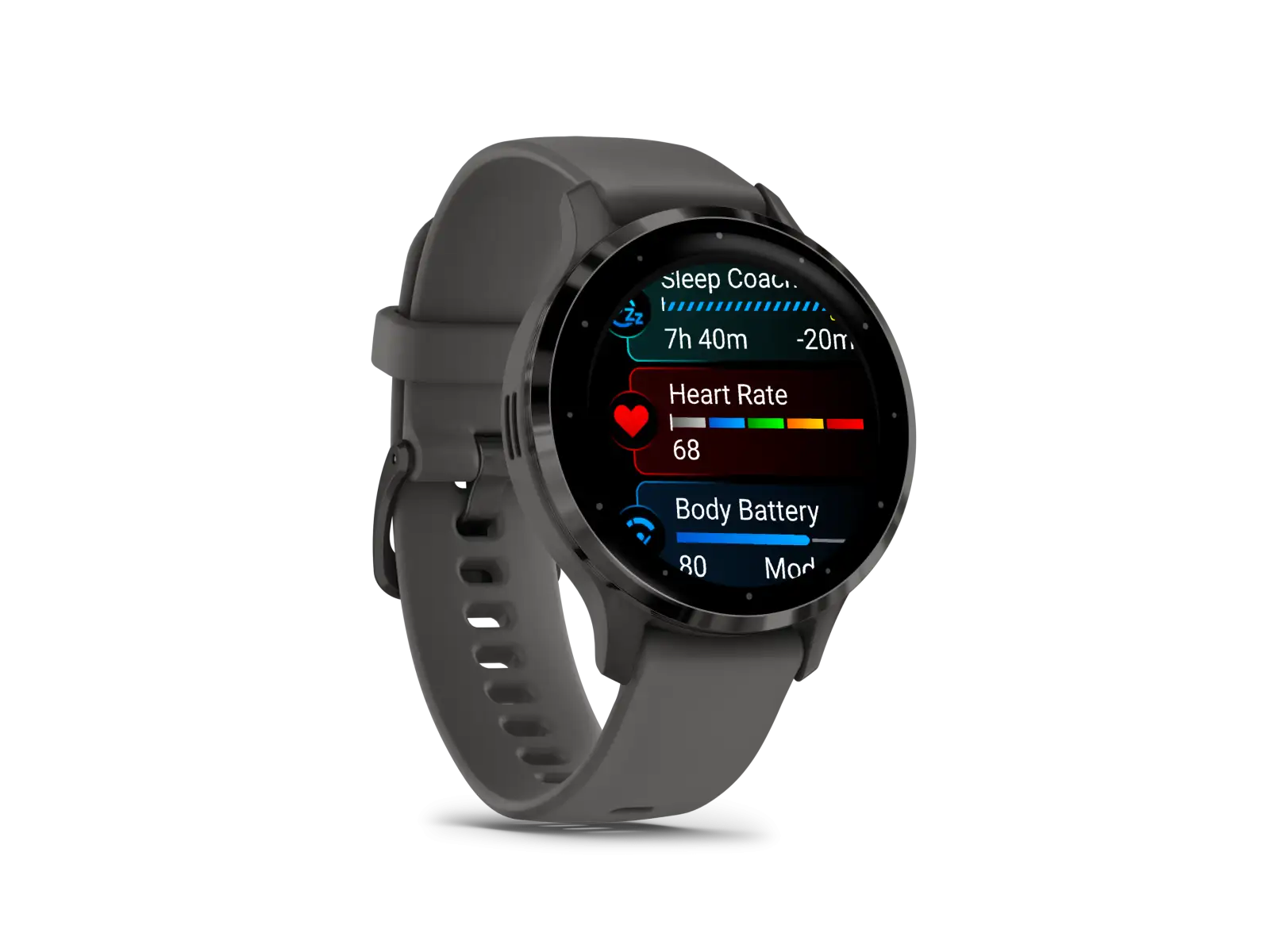 Garmin Venu 3S smart hodinky Slate/Gray