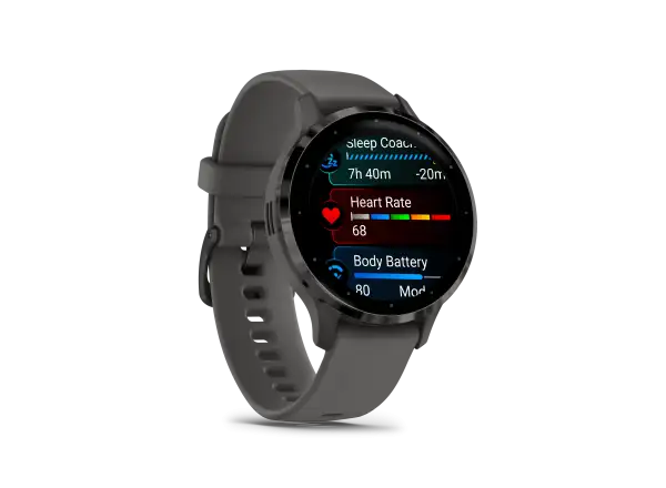 Garmin Venu 3S smart hodinky Slate/Gray