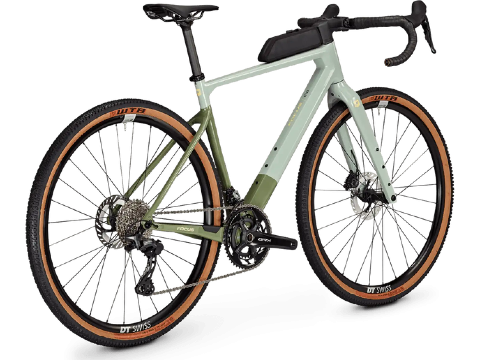 Focus Atlas 8.8 DI gravel bicykel Skygrey Glossy/Mineralgreen Glossy