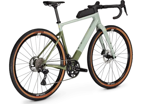 Focus Atlas 8.8 DI gravel bicykel Skygrey Glossy/Mineralgreen Glossy
