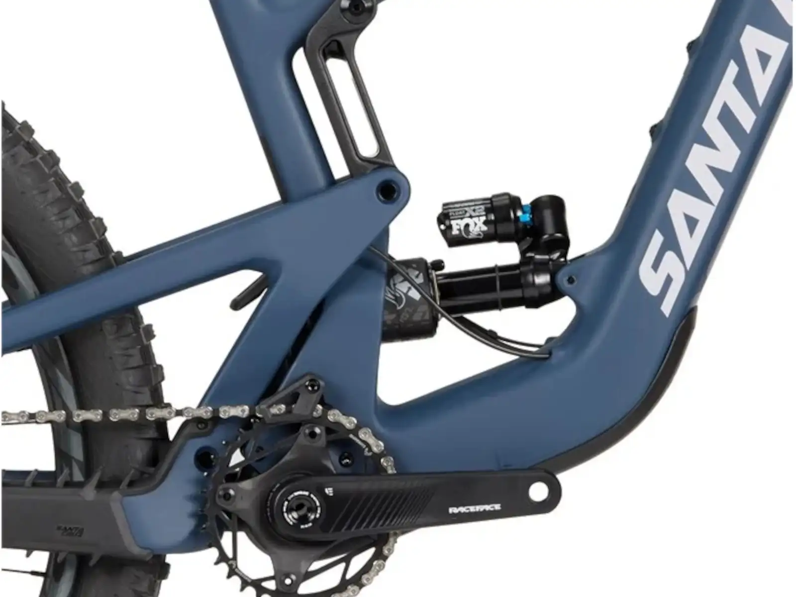 Santa Cruz Heckler SL 1 C MX Stout celoodpružený elektrobicykel Matte Dark Blue
