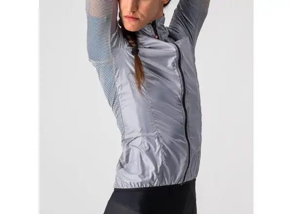 Castelli Aria Shell Jacket Silver gray