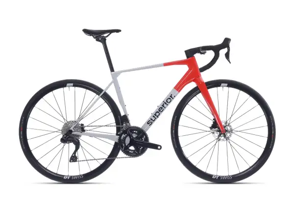 Superior X-Road 9.5 GF lesklá šedá / oranžová červená