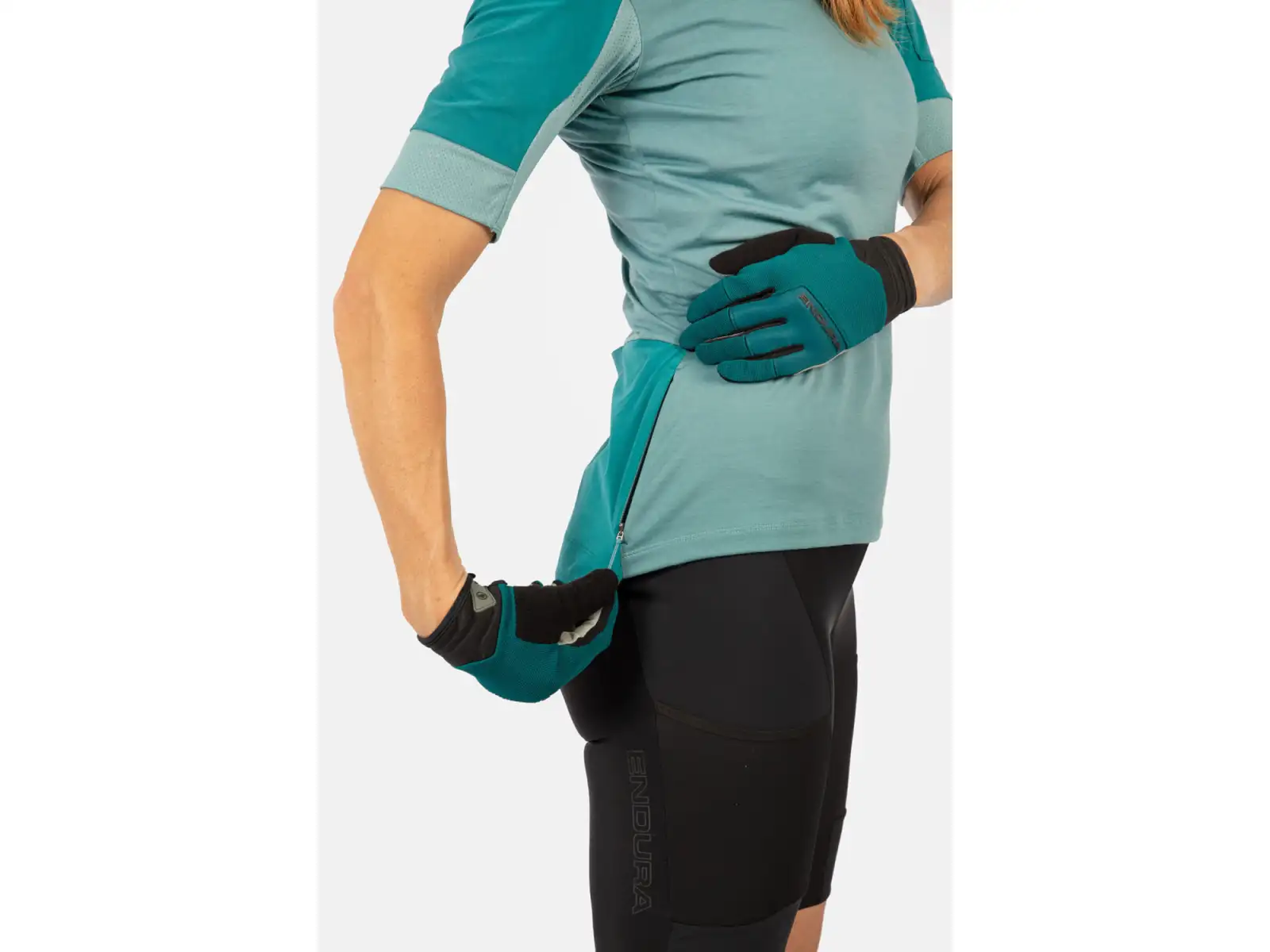 Endura GV500 S/S dámsky dres krátky rukáv Spruce Green