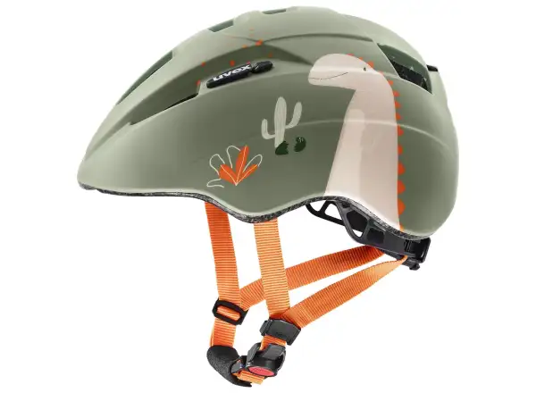 Uvex Kid 2 CC detská prilba Sage Green Dino Matt