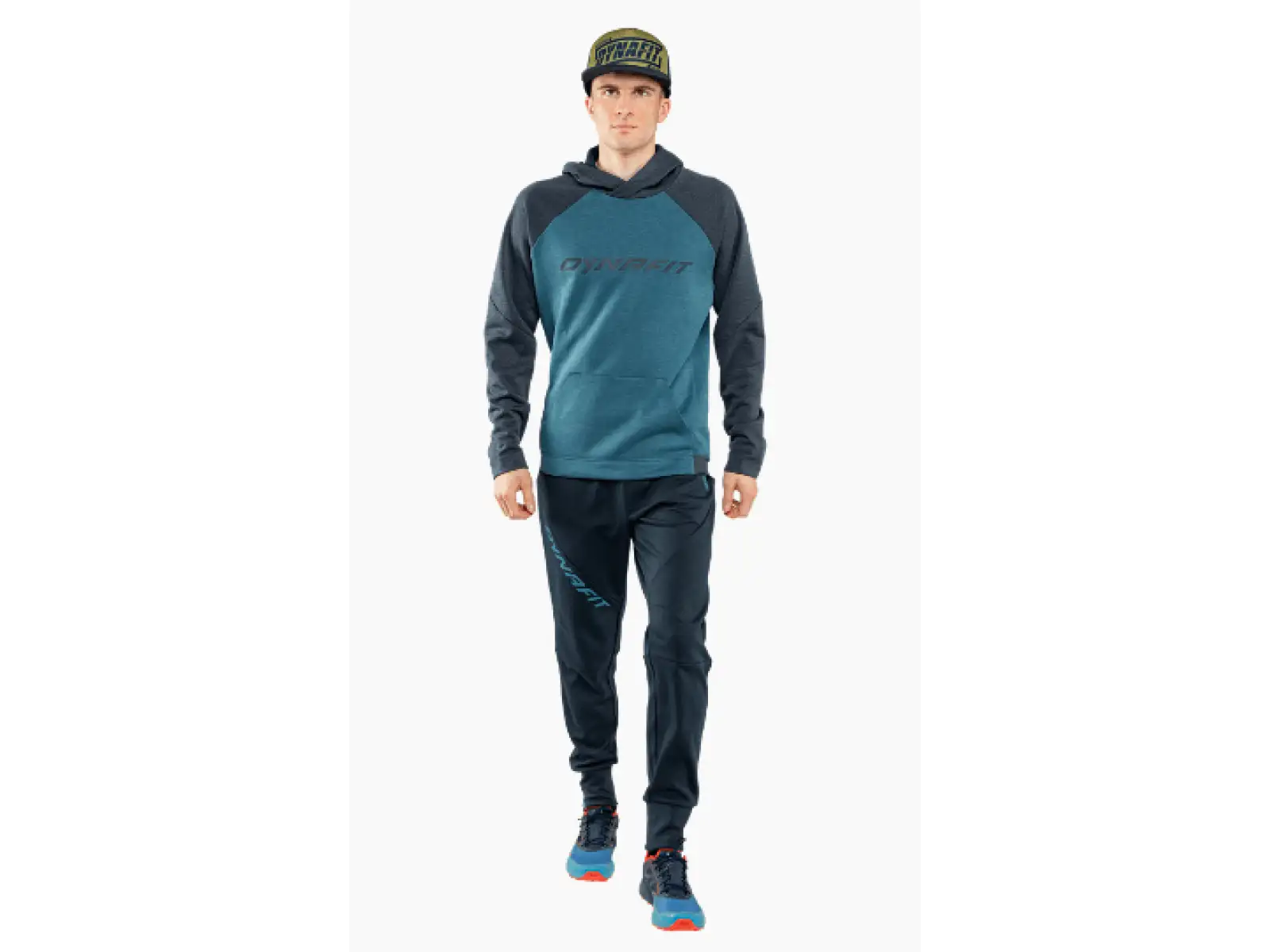 Dynafit 24/7 Polartec Hoody pánska mikina Mallard Blue