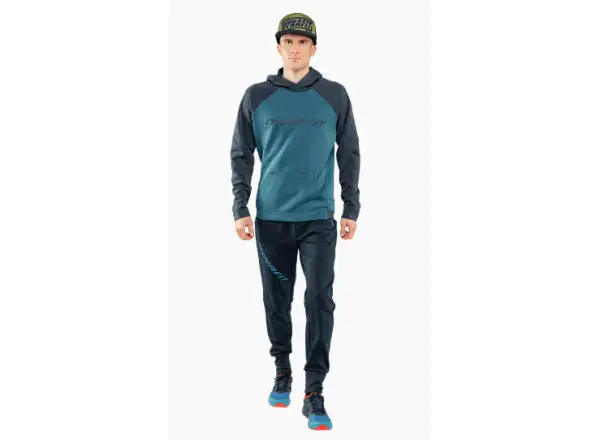 Dynafit 24/7 Polartec Hoody pánska mikina Mallard Blue