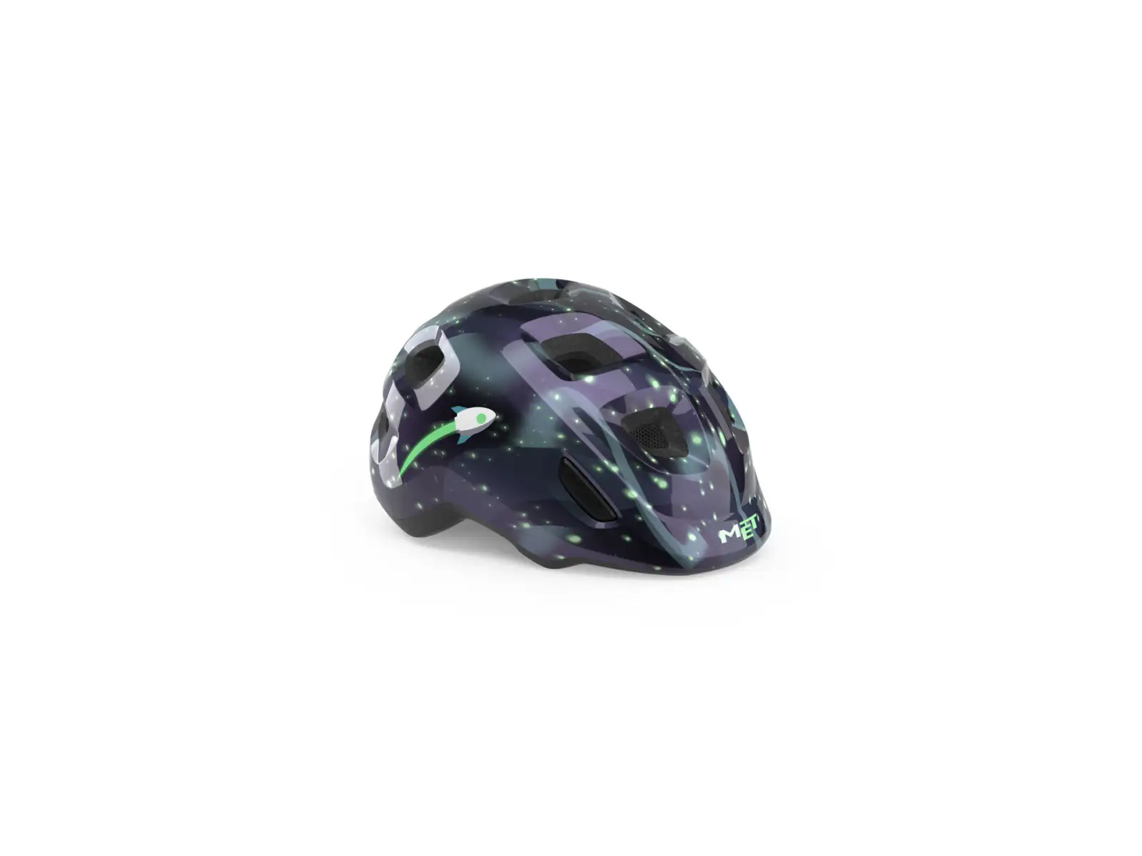 MET Hooray detská prilba Space Glow In The Dark