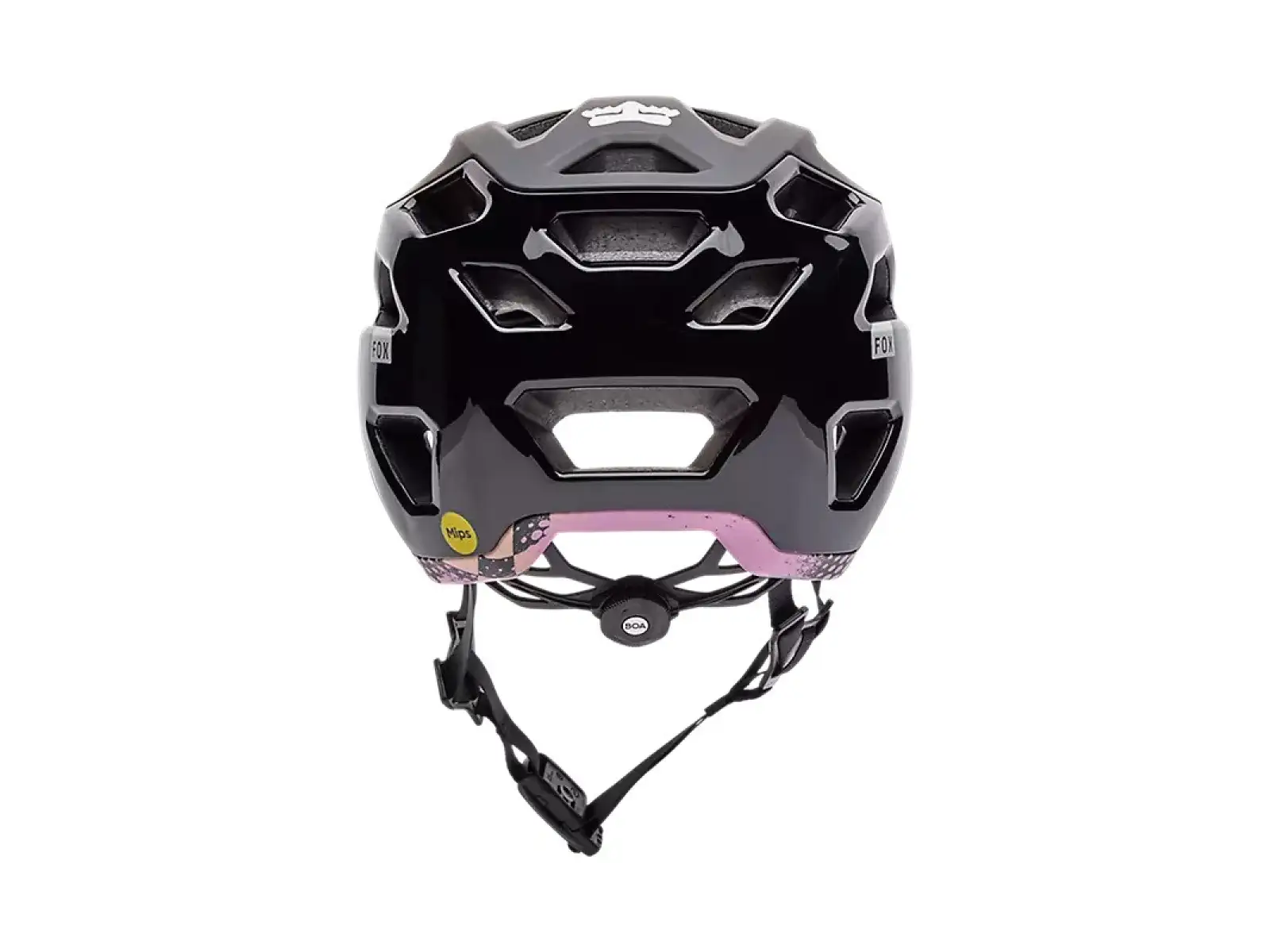 Fox Crossframe Pro Pulse MTB prilba Dusty Rose