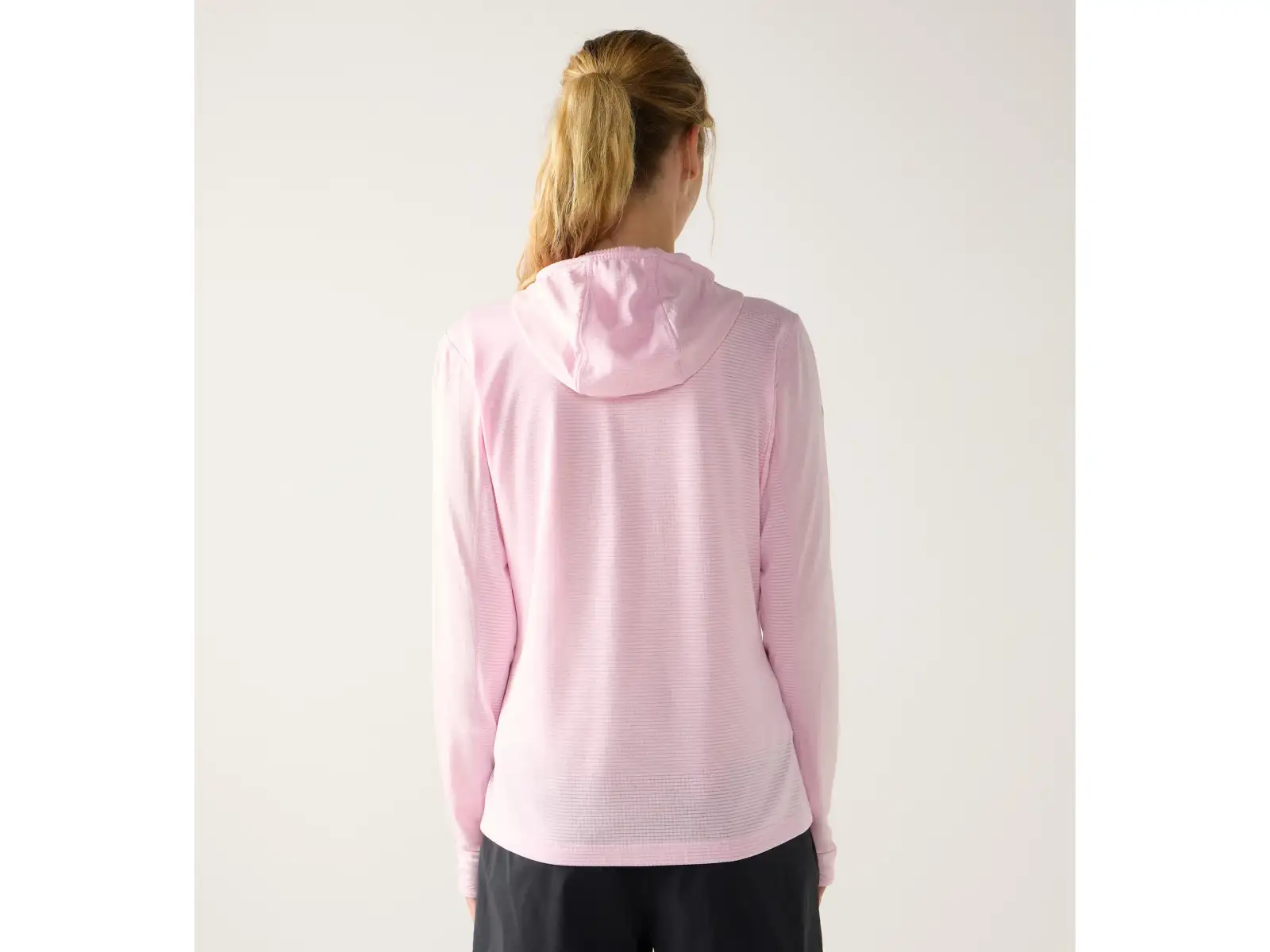 Haglöfs L.I.M Mid Multi Hood dámska mikina s kapucňou Fresh Pink